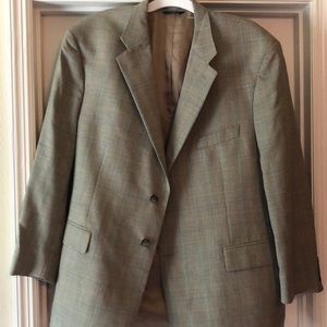 Brooks Brothers check pattern sport coat